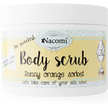 Nacomi The Sweetest Sunny Orange Sorbet telový peeling 200 g