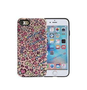 FLOWER 3D Ochranný kryt Apple iPhone 7 / iPhone 8 / iPhone SE 2022 / 2020 ružový