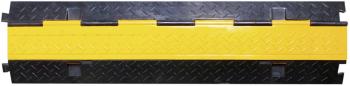 Walther Werke káblový mostík 39870020 guma čierna, žltá Kanálov: 2 1000 mm Množstvo: 1 m