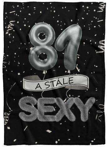 Deka Stále sexy – Čierna (vek: 81, Podšitie baránkom: NE)