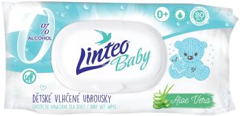 LINTEO Vlhčené obrúsky Baby Pure and fresh 80 ks