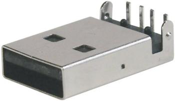 USB-konektor 2.0 - ultraploché zástrčka, vstaviteľná A-USB A-LP USB A (DIP) A-USB A-LP ASSMANN WSW Množstvo: 1 ks