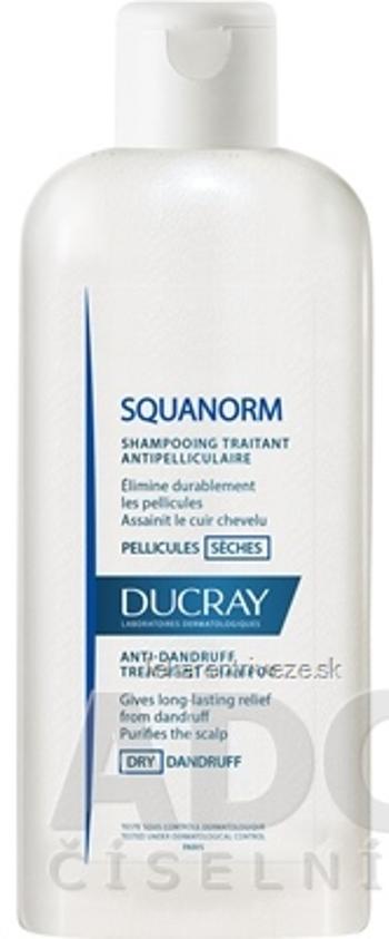 DUCRAY SQUANORM SHAMPOOING - PELLICULES SÉCHES šampón proti suchým lupinám (inov.2020) 1x200 ml