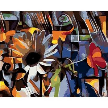Maľovanie podľa čísel – Kvety v kubistickom štýle (HRAbz33212nad)