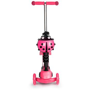 Kolobežka a odrážadlo Beruška - ružová ladybug scooter pink