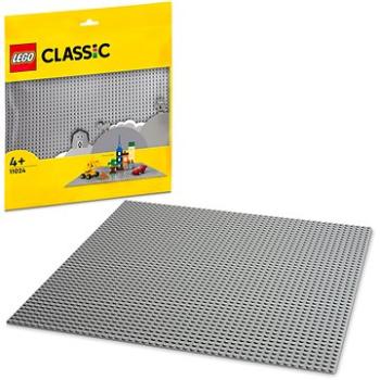 LEGO® Classic 11024 Sivá podložka na stavanie (5702017185279)