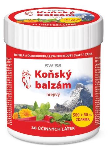 Swiss Konsky balzam hrejivý 550 ml