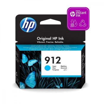 HP ORIGINAL INK 3YL77AE, HP 912, CYAN, 315STR., HIGH CAPACITY, HP OFFICEJET 8012, 8013, 8014, 8015