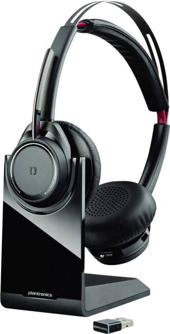 Plantronics UC B825 telefónne headset s Bluetooth bezdrôtový na ušiach čierna