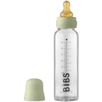 BIBS Baby Glass Bottle 225 ml dojčenská fľaša Sage