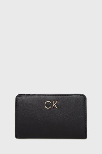 Peňaženka Calvin Klein dámska, čierna farba
