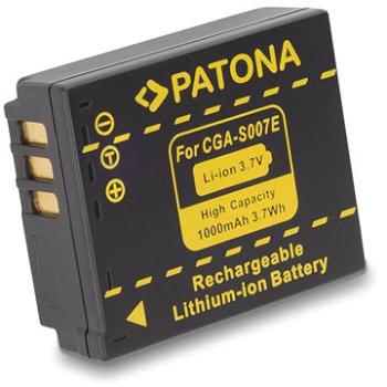 PATONA pre Panasonic CGA-S007E Li-Ion 1000mAh Li-Ion (PT1043)