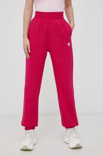 Nohavice adidas Originals HD9814 dámske, ružová farba, jednofarebné