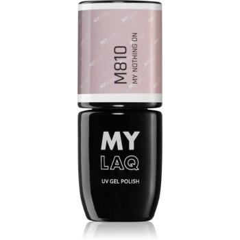 MYLAQ UV Gel Polish gélový lak na nechty odtieň My Nothing On 5 ml