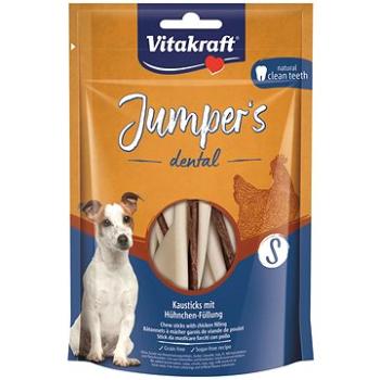 Vitakraft Dog dentálna starostlivosť Jumpers dental twisted kuracie S 150 g (4008239595997)