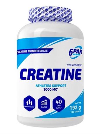 Creatine Monohydrate tbl. - 6PAK Nutrition 120 tbl.