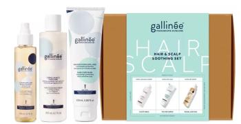 GALLINEE HAIR & SCALP SOOTHING (SHP,MAS,SER) 1SET