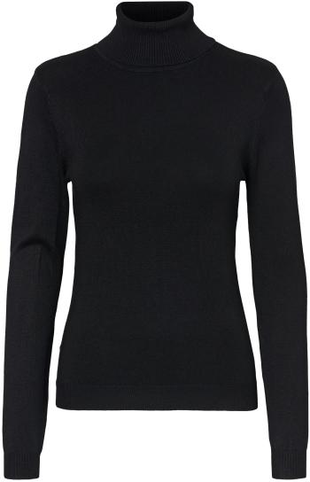 Vero Moda Dámsky sveter VMGLORY Regular Fit 10231630 Black XXL