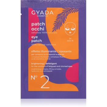 Gyada Cosmetics Brightener/Defatigant omladzujúca a rozjasňujúca maska na očné okolie 5 ml