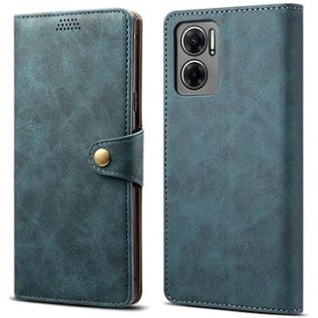 Lenuo Leather flipové puzdro pre Xiaomi Redmi 10 5G, modré (348316)