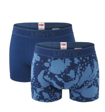 LEVI`S - boxerky 2PACK Levi`s man animal camo blue combo - limitovaná edícia-M (82 - 88 cm)