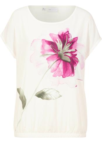 Tričko s kvetovanou potlačou