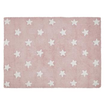 Ourbaby Stars rug pink 32040-0 obdĺžnik 120 x 160 cm ružová