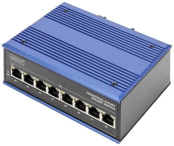 Digitus DN-651119 priemyselný ethernetový switch 8 portů 10 / 100 / 1000 MBit/s
