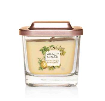 Yankee Candle Aromatická sviečka malá hranatá Tonka Bean & Pumpkin 96 g