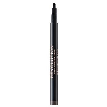 Makeup Revolution Micro Brow Pen - Medium Brown ceruzka na obočie 1 ml