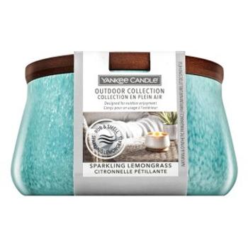 Yankee Candle Sparkling Lemongrass Outdoor vonná sviečka 283 g