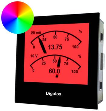 TDE Instruments DPM72-MPP procesné ukazovateľ TDE Instruments Digalox DPM72-MPP grafické DIN meracie zariadenie pre 10V