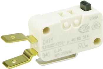 ZF mikrospínač D413-V3AA 250 V/AC 0.1 A 1x zap/(zap)  bez aretácie 1 ks