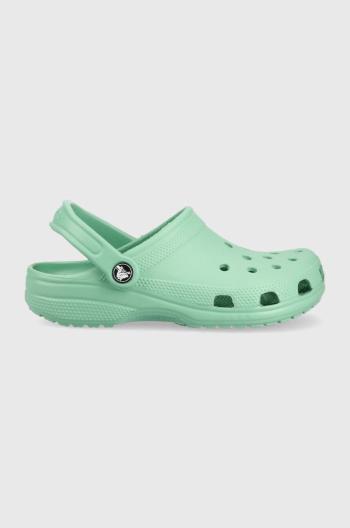 Šľapky Crocs Classic dámske, tyrkysová farba, 10001