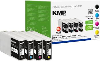KMP Ink set náhradný Epson 79XL, T7901, T7902, T7903, T7904 kompatibilná  čierna, zelenomodrá, purpurová, žltá E220VX 16