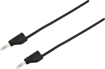 VOLTCRAFT MSB-300 merací kábel [lamelový zástrčka 4 mm - lamelový zástrčka 4 mm] 25.00 cm čierna 1 ks