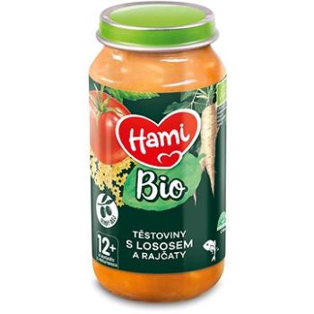 Hami BIO Cestoviny s lososom a paradajkami 250 g (5900852058196)