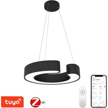 Immax NEO CÉČKO Smart závesné svietidlo 60 cm 43 W čierne Zigbee 3.0 (07134L)