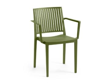 ArtRoja Záhradné kreslo BARS ARMCHAIR Farba: Olivová