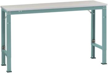 Manuflex AU7069.5021 Špeciálny pracovný stôl UNIVERSAL s dekoratívnym panelom z PVC, š xhxv = 1500x1000x722-1022 mm  Far