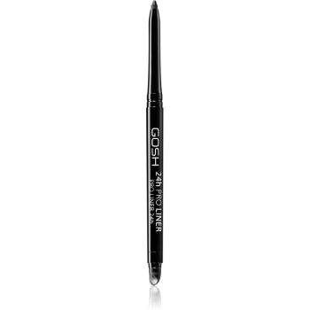 Gosh 24H Pro dlhotrvajúca ceruzka na oči odtieň 001 Black 0.35 g