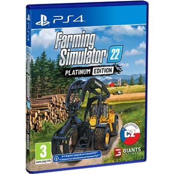 Farming Simulator 22: Platinum Edition – PS4 (4064635400402)