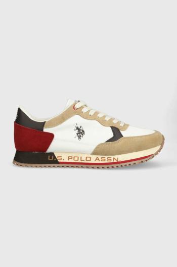 Tenisky U.S. Polo Assn. CLEEF hnedá farba