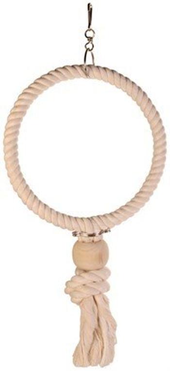 Trixie Rope ring with wooden block, ř 24 cm