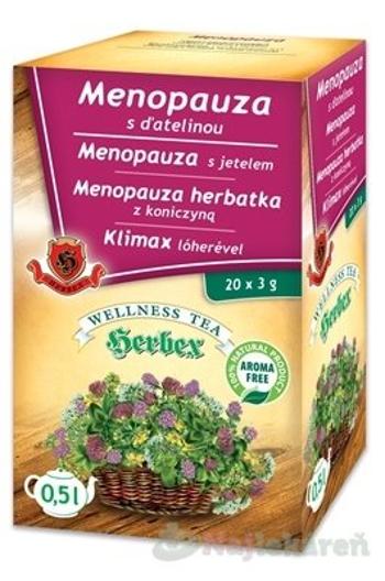 HERBEX Menopauza s ďatelinou 20 x 3 g