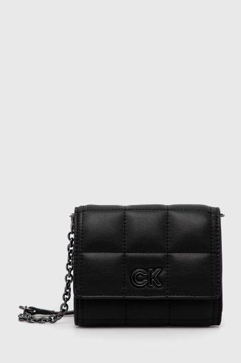 Peňaženka Calvin Klein dámsky, čierna farba