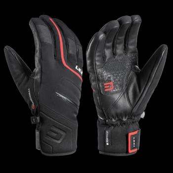 Lyžiarske rukavice LEKI Falcon 3D black / red 10.5