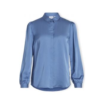 Vila  Noos Shirt Ellette Satin - Coronet Blue  Blúzka Modrá