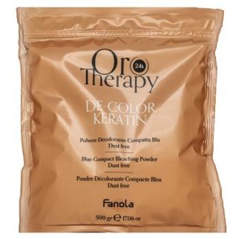 Fanola Oro Therapy 24k De-Color Keratin melírovací prášok pre zosvetlenie vlasov 500 g