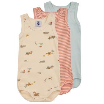 Petit Bateau  Pyžamá A074I00 X3  Viacfarebná